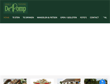 Tablet Screenshot of depomp-rollegem.be